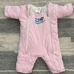 Baby Merlin’s Magic Sleepsuit in Size Large and Pink